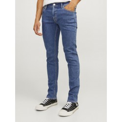 JJ Rebel Bluke Craft Slim Fit Jeans - Blue Denim