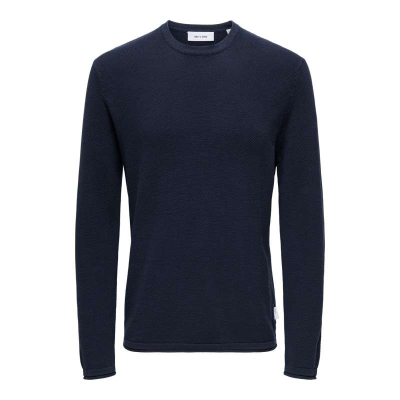 ONLY & SONS Onsfelix Reg 12 Crew Knit - Dress Blues