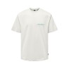 ONLY & SONS Bowen Relaxed T-shirt - Cloud Dancer/Marylebone