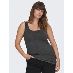 ONLY CARMAKOMA Malle Tank Top 2-Pak - Sort