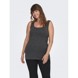 ONLY CARMAKOMA Malle Tank Top 2-Pak - Sort