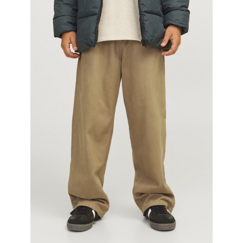 JACK & JONES JR. Alex Baggy Worker Bukser - Elmwood