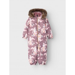 NAME IT Mini Snow 10 Funktions "Unicorn" Flyverdragt - Grape Shake