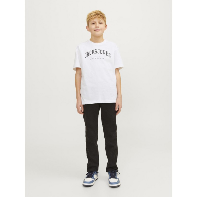 JACK & JONES Junior Caleb Varsity T-shirt - Hvid