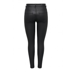 JDY New Thunder Coatede Skinny Jeans - Sort