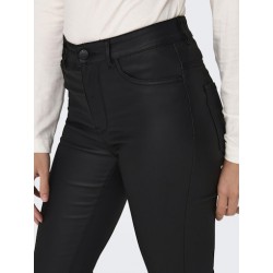 JDY New Thunder Coatede Skinny Jeans - Sort