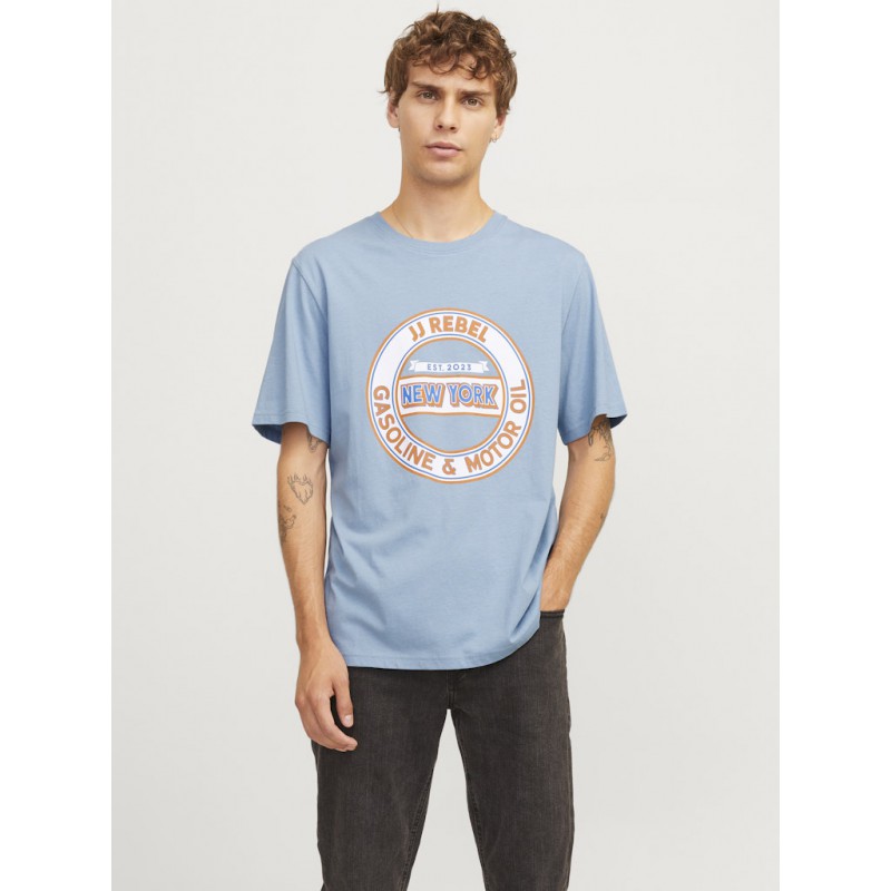 JJ Rebel Casper Crew Neck T-shirt - Mountain Spring