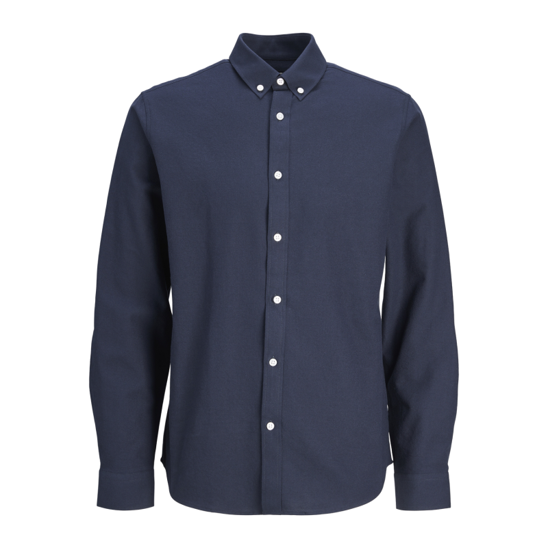 JACK & JONES Jreboscar Shirt Langærmet - Navy Blazer