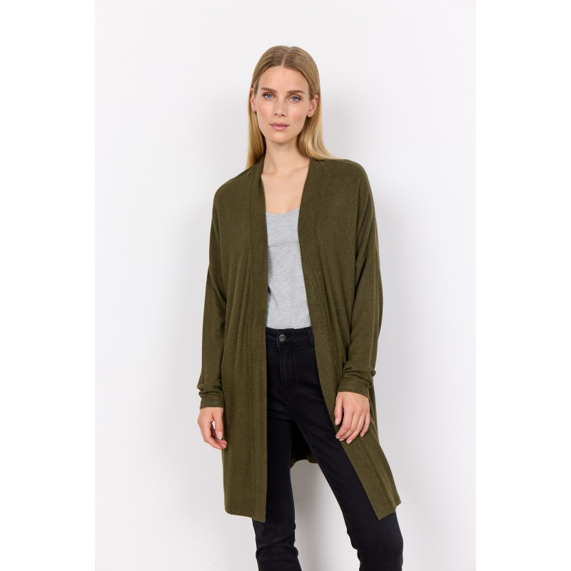 SOYACONCEPT Biara Strik Cardigan - Ivy Green