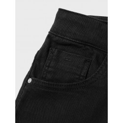 NAME IT Kids Rose Brede Twill Bukser - Sort