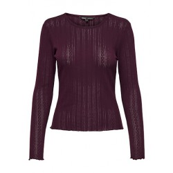 ONLY Carlotta L/S Bluse - Winetasting