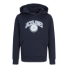 JACK & JONES Junior Varsity Branding Hoodie - Sky Captain