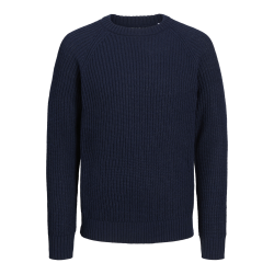 JACK & JONES JUNIOR Jjjones Knit Crew Neck Junior - Navy Blazer