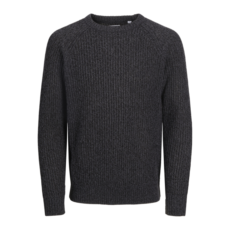 JACK & JONES JUNIOR Jjjones Knit Crew Neck Junior - Asphalt