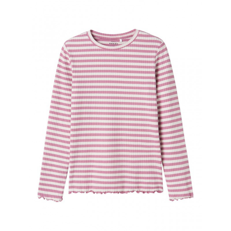 NAME IT Kids Vemmea L/S Slim Bluse - Mauve Orchid