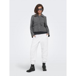 JDY Mellow Jakke - Dark Grey Melange