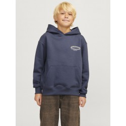 JACK & JONES Junior Frederiksberg Hoodie - Nightshadow Blue