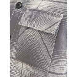 JACK & JONES Junior Charlie Ternet Overskjorte - Asphalt