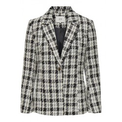 JDY Viola Boucle Blazer - Cloud Dancer