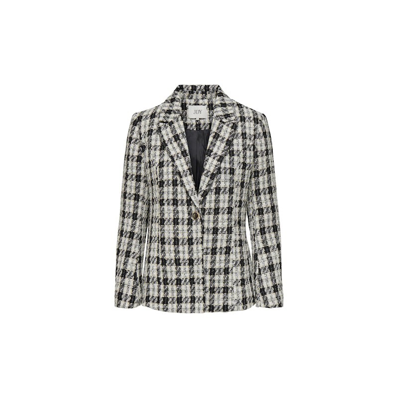 JDY Viola Boucle Blazer - Cloud Dancer