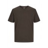 JACK & JONES Organic Basic T-shirt - Mulch