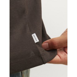 JACK & JONES Organic Basic T-shirt - Mulch