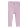 NAME IT Baby Rib Leggings - Winsome Orchid