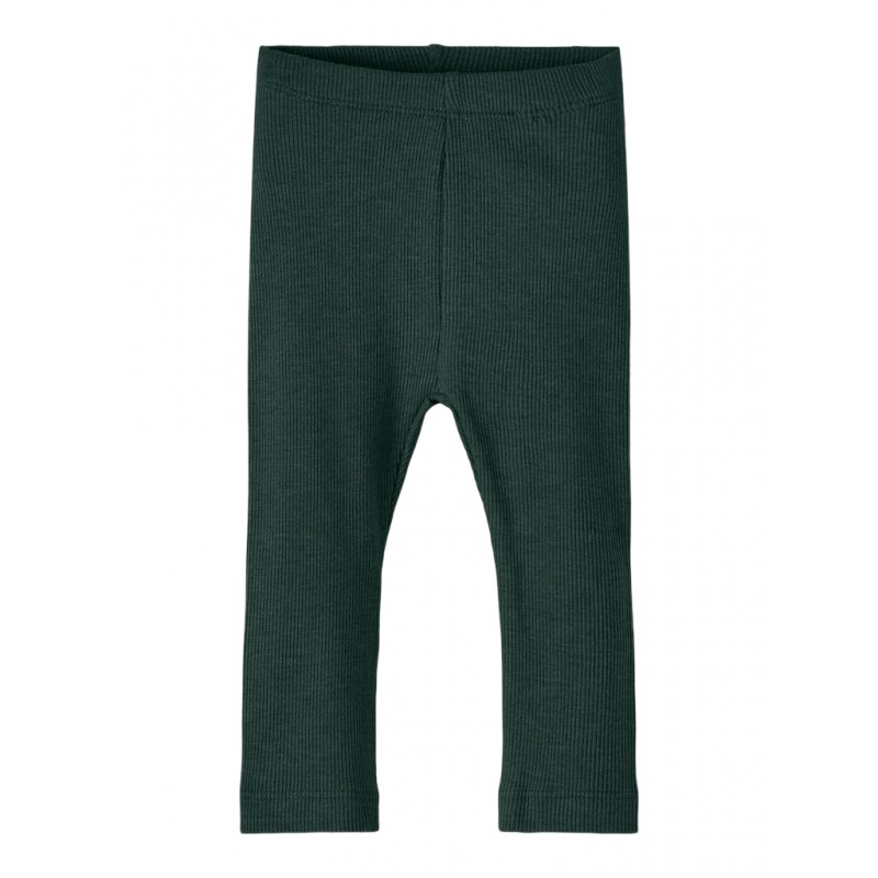NAME IT Baby Rib Leggings - Pine Grove