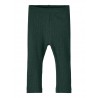 NAME IT Mini Rib Leggings - Pine Grove