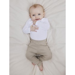 NAME IT Kab Rib Leggings - Pure Cashmere