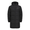 JJ Rebel Logo Lang Puffer Jakke - Sort