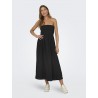ONLY Claudia Smock Tube Dress - Sort