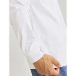 JACK & JONES Urban Rund Hals Bluse - Hvid