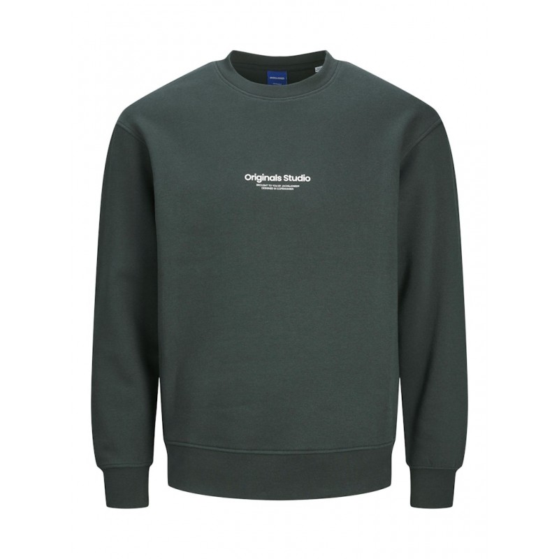 JACK & JONES Vesterbro Crew Hals Sweatshirt - Forest River