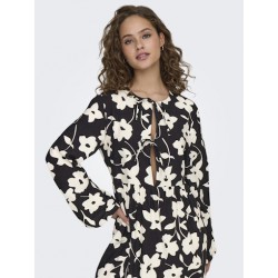 JDY Silas Tie Kjole - Sort