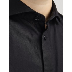 JACK & JONES JUNIOR Jjeaxel Stretch Skjorte Junior - Sort