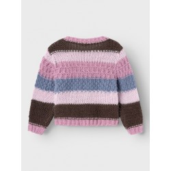 NAME IT Oronja Langærmet Knit - Mauve Orchid