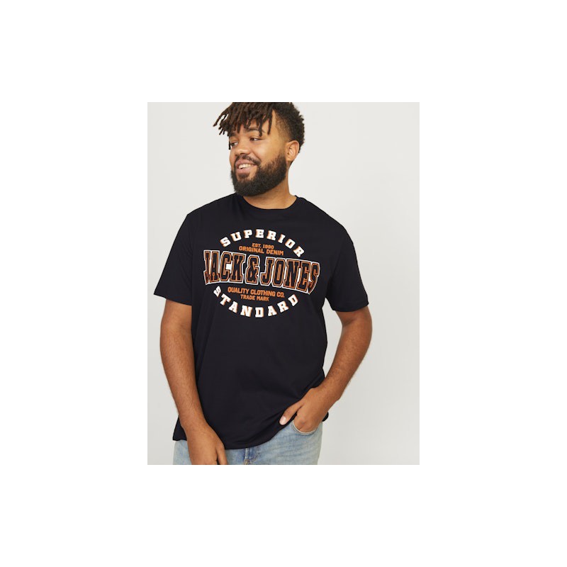 JACK & JONES Jjelogo T-shirt - Sort