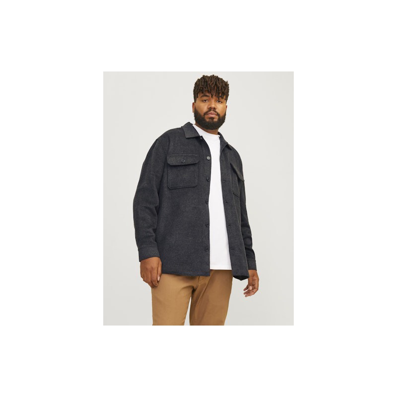 JACK & JONES Bradley Ollie Overshirt - Sort