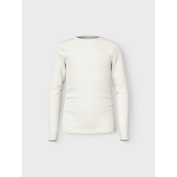 NAME IT Nkfnakal Langærmet Top - Bright White