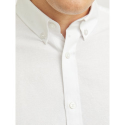 JJ REBEL Oscar L/S Skjorte - Hvid