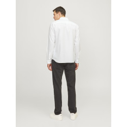 JJ REBEL Oscar L/S Skjorte - Hvid