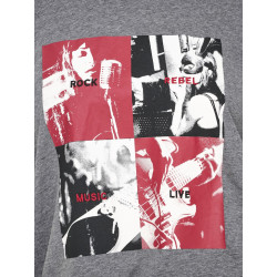 ONLY CARMAKOMA Jimina Life T-shirt - Magnet ONLY CARMAKOMA Jimina Life T-shirt - Magnet