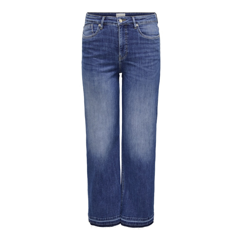 ONLY CARMAKOMA Emmy Brede Jeans - Medium Blue Denim