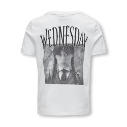 KIDS ONLY Wednesday Life T-shirt - Bright White