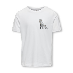 KIDS ONLY Wednesday Life T-shirt - Bright White