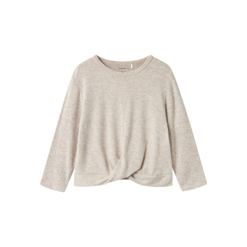 NAME IT MINI Taytum Bluse - Pure Cashmere