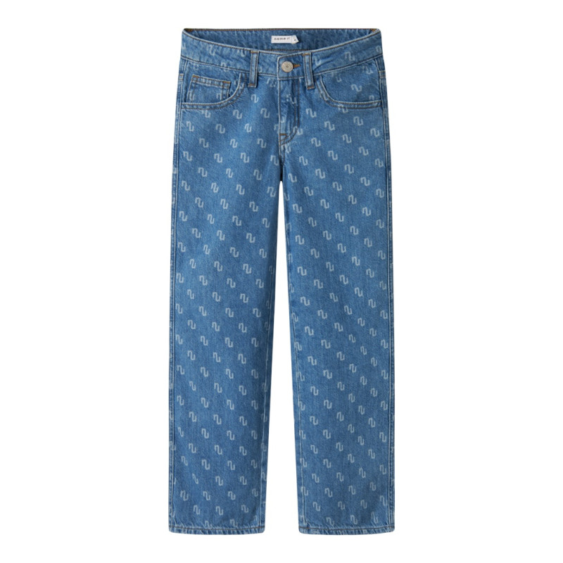 NAME IT KIDS Rose Jeans 3411-Za B - Medium Blue Denim