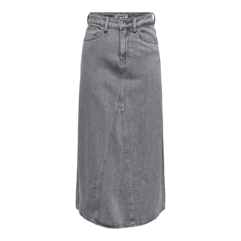 ONLY Olivia Denim Nederdel - Grey Denim