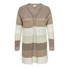 ONLY CARMAKOMA Atija Strik Cardigan - Cappuccino